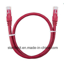 UTP Cat5e 1.5 FT (0.5 meters) Patch Cord Red